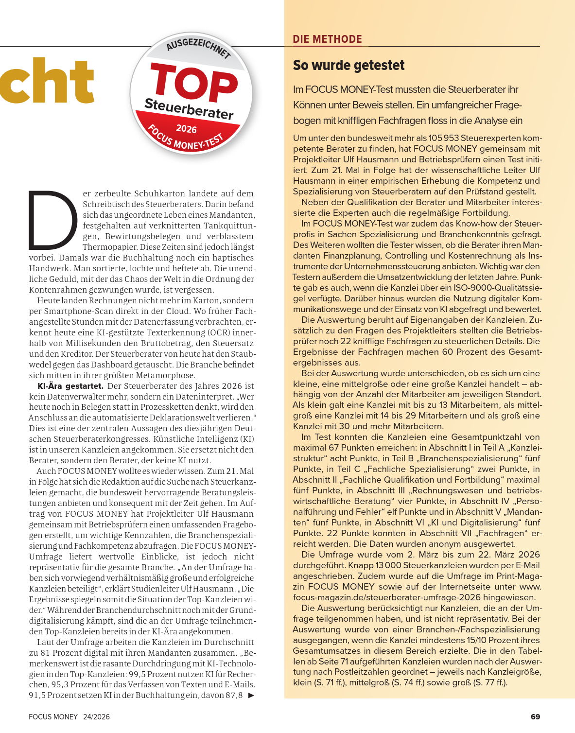 TOP Steuerkanzlei 2026 TOP Steuerkanzlei 2026